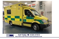 2014 - 14 - MERCEDES SPRINTER 519 3.0CDI 190PS AUTO WILKER NEONATAL AMBULANCE