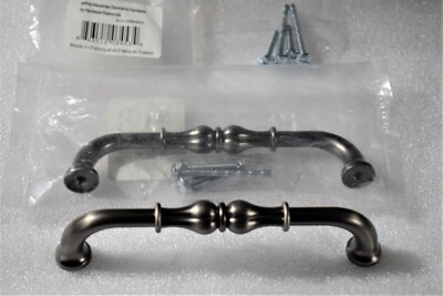 Jeffrey Alexander Bella Cabinet Handle 5'' Centers in Brushed Pewter - Set of 2