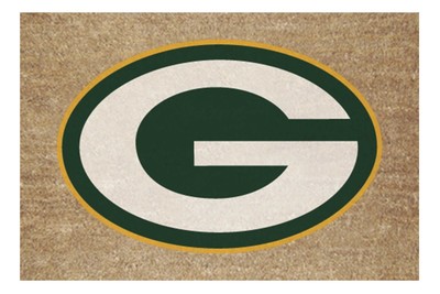 Дверной коврик с цветным логотипом Green Bay Packers