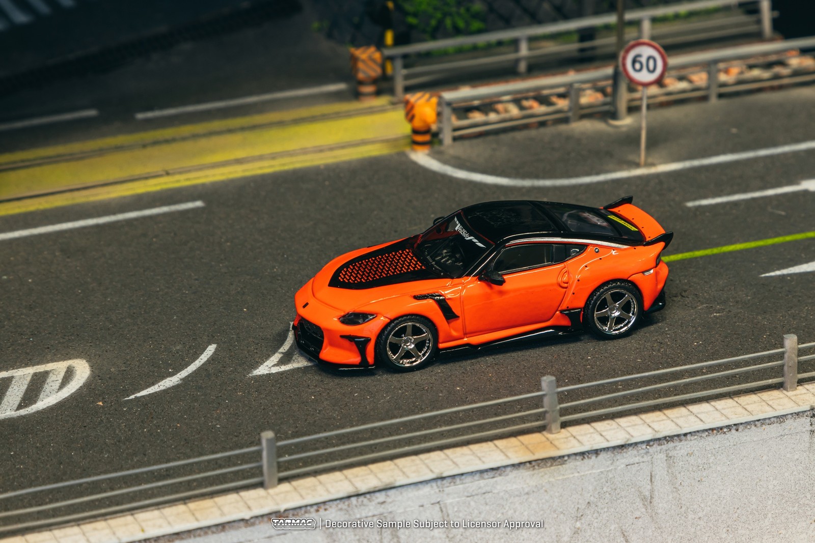 ふじしまpack : girls,mechanics,and vehicles… Tarmac Works 1/64 Nissan VeilSide FFZ400 Fairlady Z Orange
