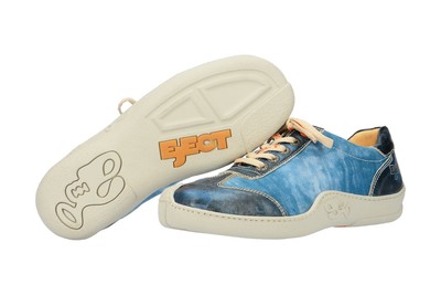 EJECT EJECT SKAT HERRENSCHUHE - SNEAKERS - HALBSCHUHE BLAU FREIZEIT NEU