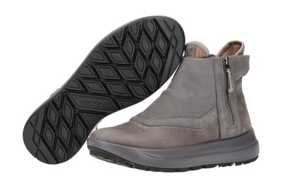 ECCO ECCO SOLICE DAMEN STIEFELETTEN - BEQUEME STIEFELETTE GRAU NEU