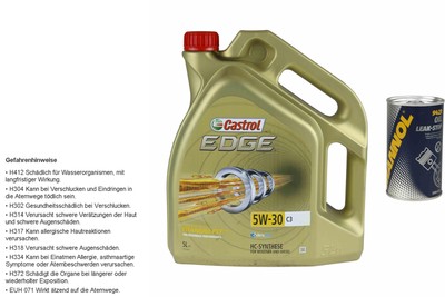 5L Olio Motore castrol edge Titanio 5W-30 C3 1x mannol Perdita Additivo