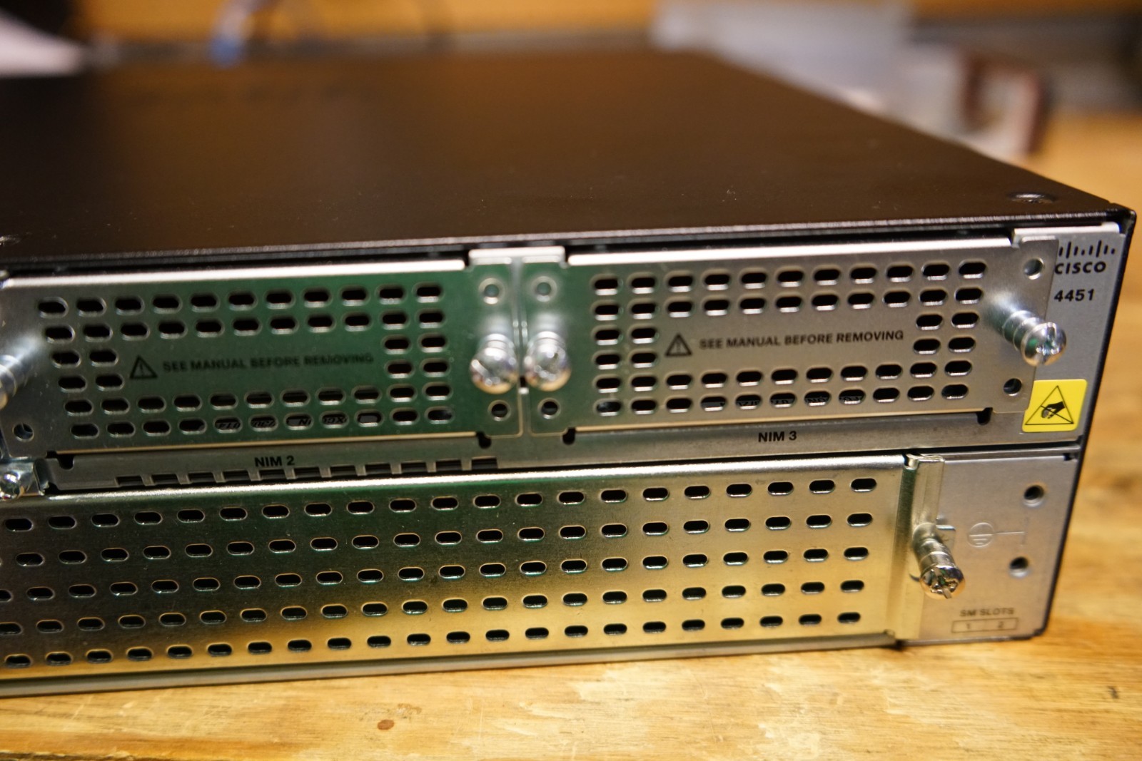 Cisco 4451-X 4-Port Gigabit Wired Router 16GB Flash (ISR4451-X/K9)