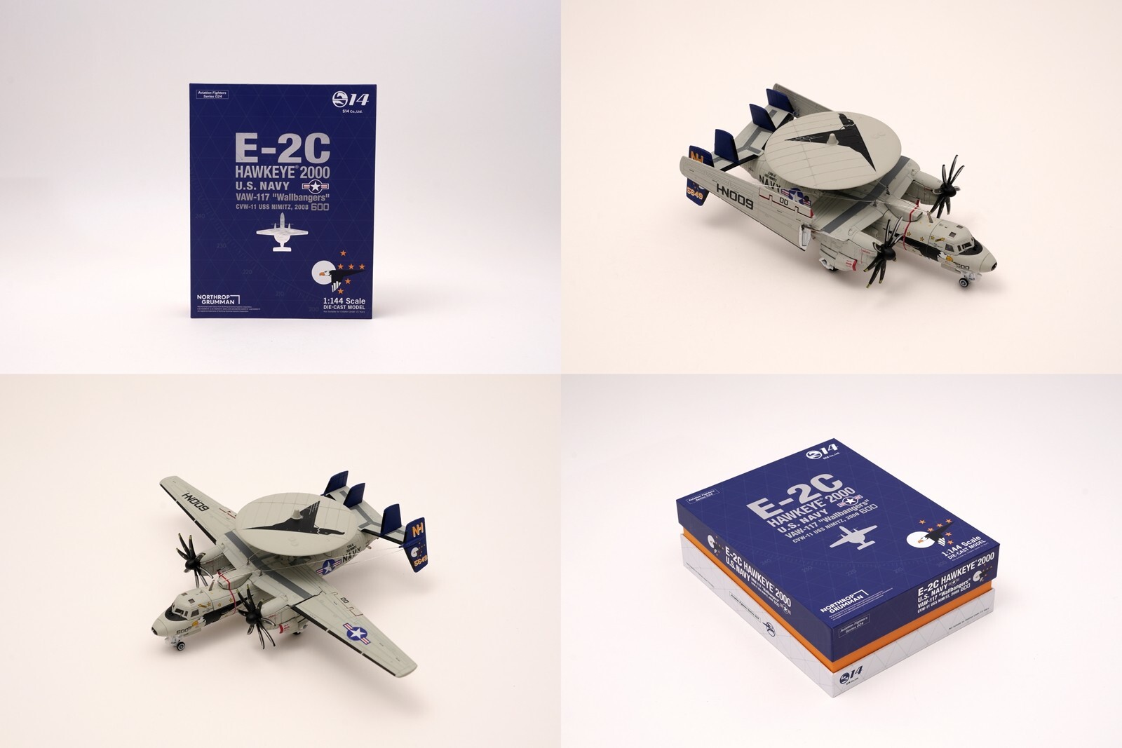 数量限定セール  Aviation VAW117 Navy US 2000 Hawkeye E-2C Fighters その他