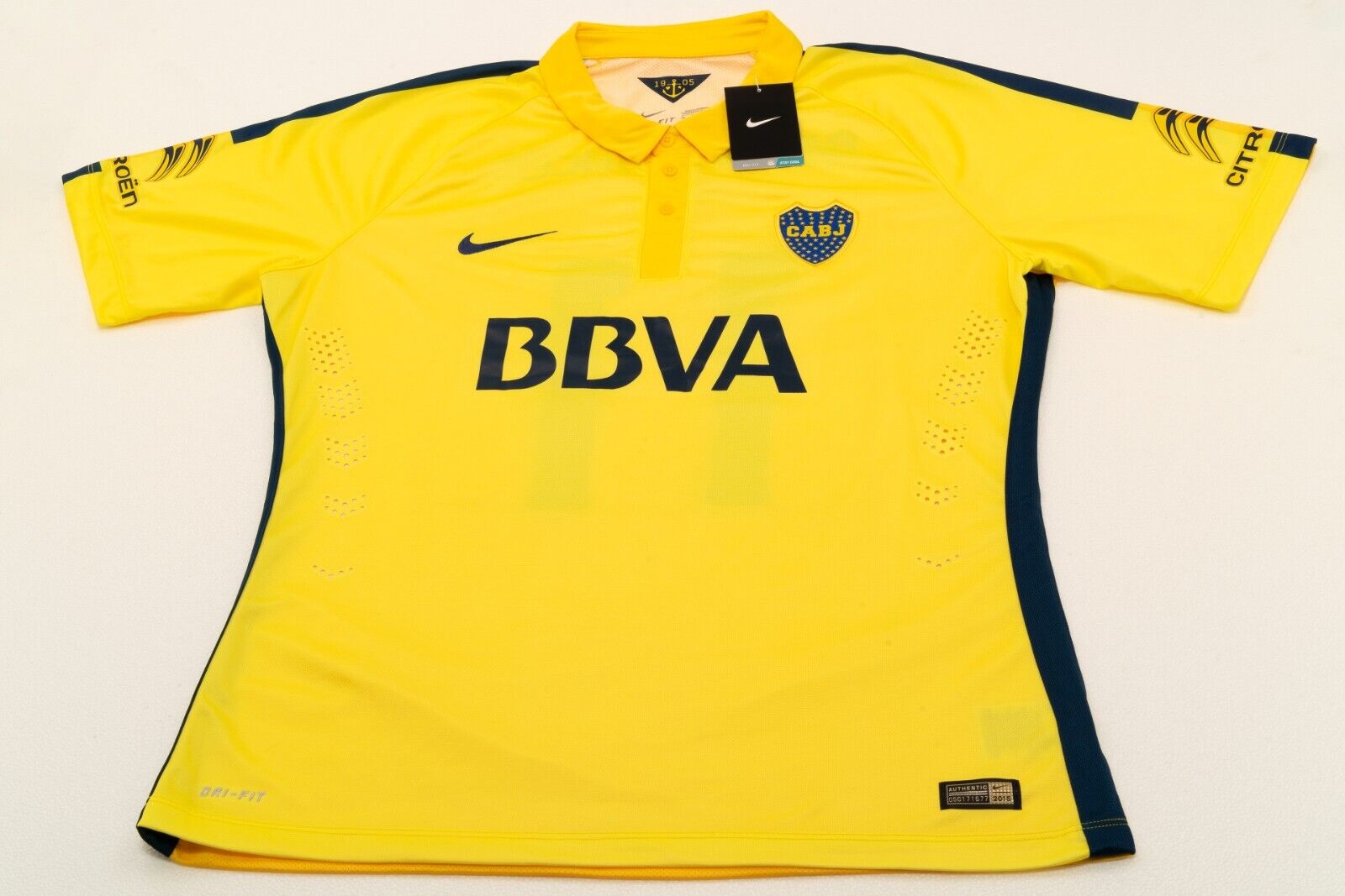 Boca Juniors 2015 Jersey Third Kit - Nike Authentic - Match Boca Juniors 2015 Jersey Third Kit - Nike Authentic - Match