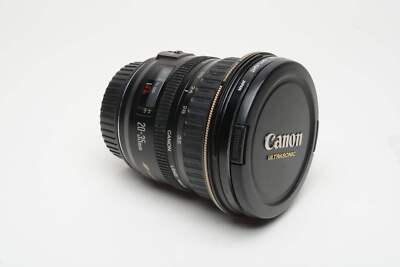 Canon EF 20-35mm f/3.5-4.5 Zoom Lens w/ UV Filter, Caps | eBay