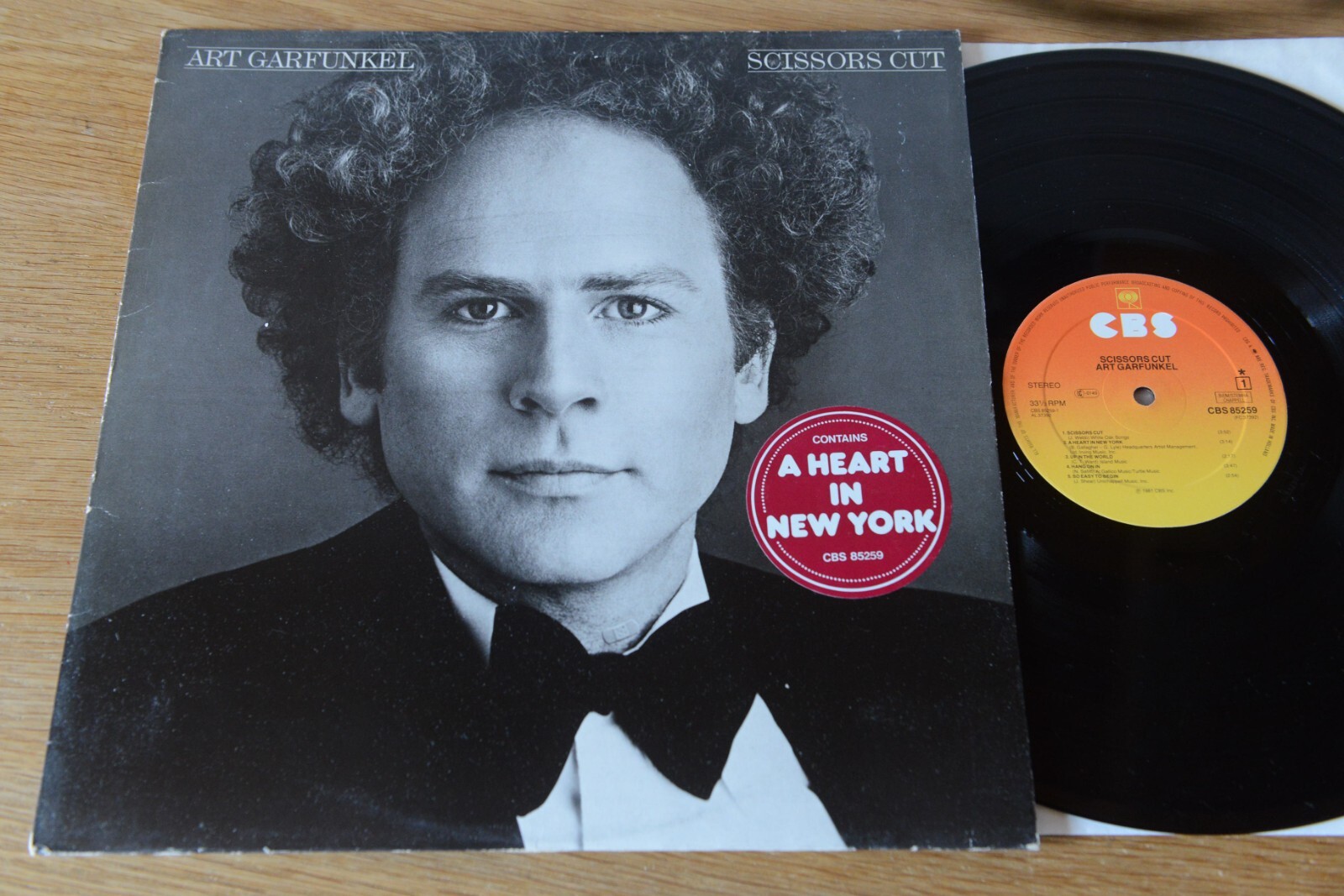 Art Garfunkel ‎ Scissors Cut LP CBS 85259 | eBay