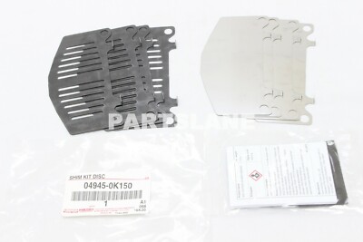 04945-0K150 Toyota Fortuner Hilux OEM FR Brake Pad Caliper