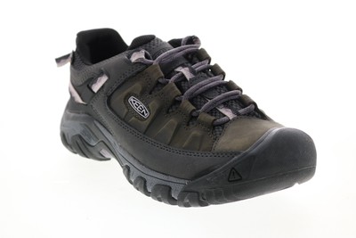 Keen Targhee Iii 1024052 Женские черные кожаные кроссовки на шнуровке для походов 7