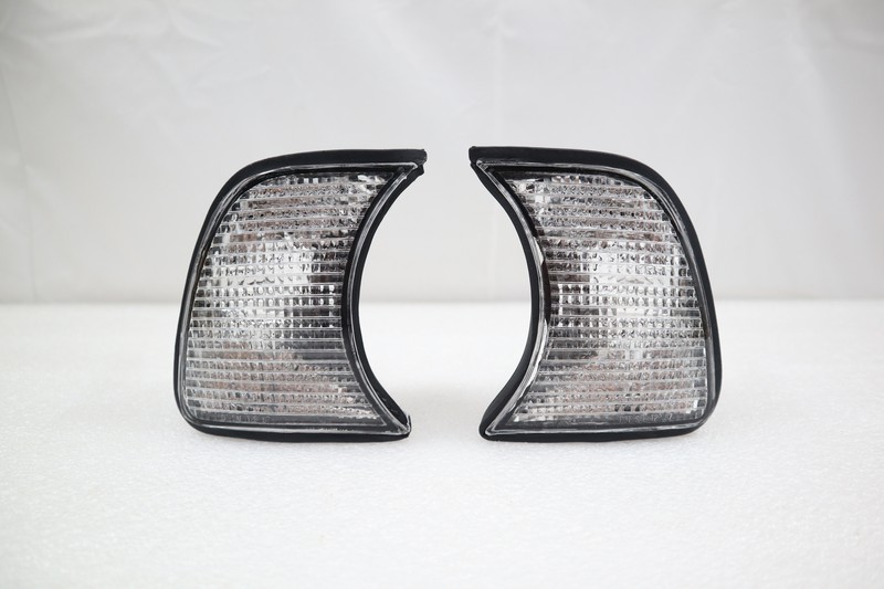 Clear Corner Lights Parking Lamps PAIR fits 1989~90~91~92~1995 BMW