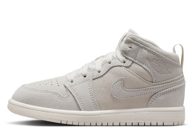 Little Kids Jordan 1 Mid SE Craft Бледная слоновая кость/Парус (FN7494 100)