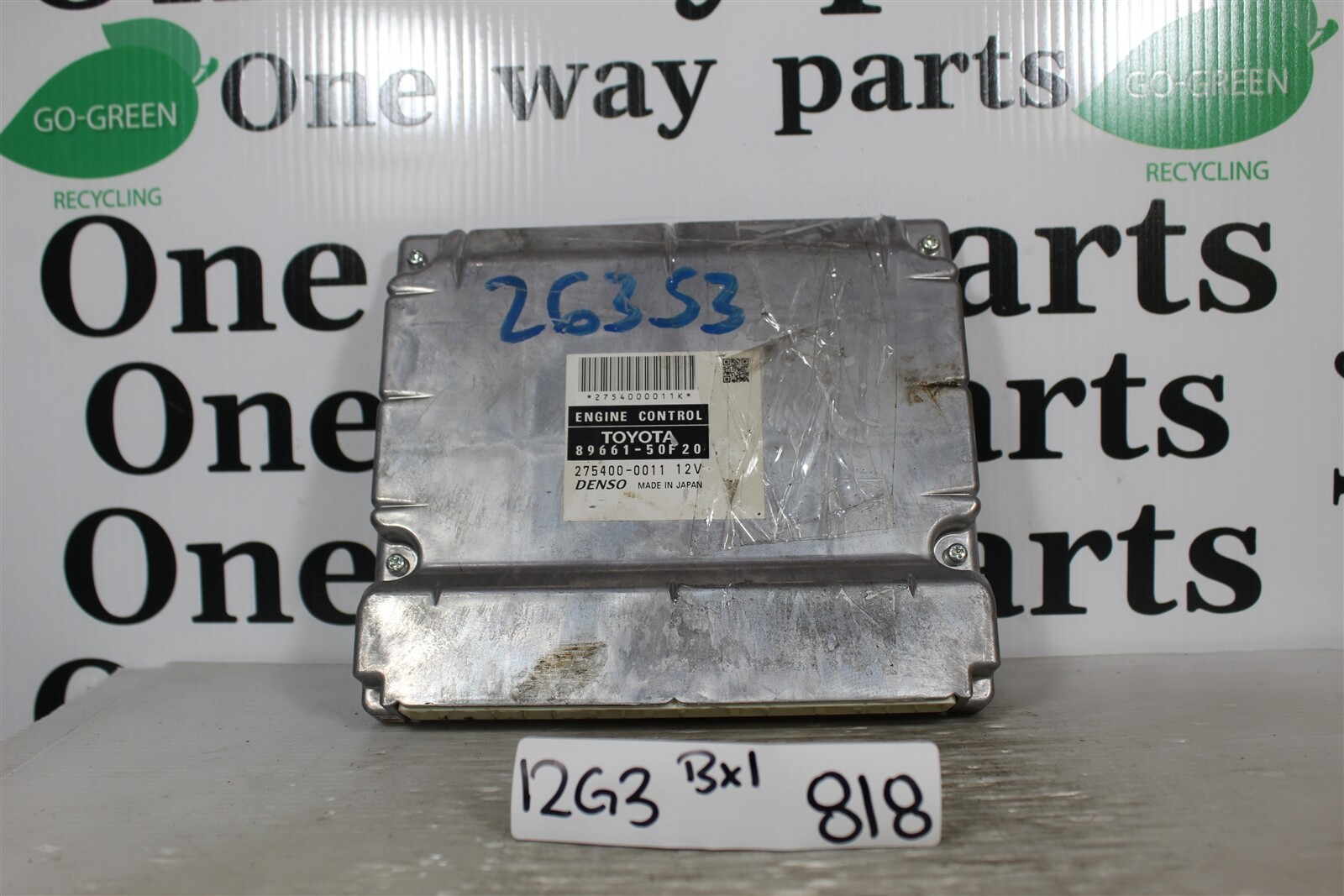 こじ　1012 8966150F20 LEXUS LS460 2010 ENGINE CONTROL COMPUTER MODULE