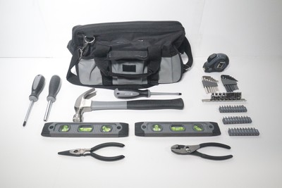 Amazon Basics 841710149722 65-Piece Home Basic Repair Tool Kit Set / Bag