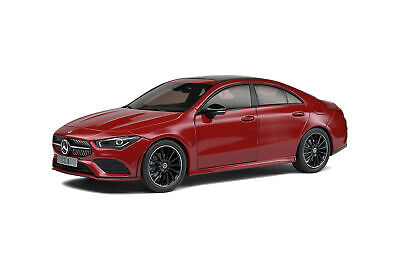 SOLIDO S1803104 1:18 Mercedes-Benz CLA C118 Coupe AMG Line Red 2019