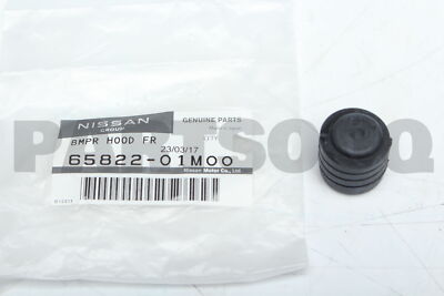 まめページ 6582201M00 Genuine Nissan BUMPER RUBBER-HOOD 65822-01M00 | eBay