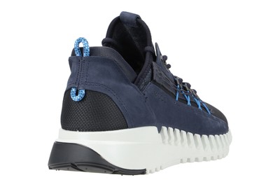 ECCO ECCO ZIPFLEX HERRENSCHUHE - SNEAKERS - HALBSCHUHE BLAU FREIZEIT NEU