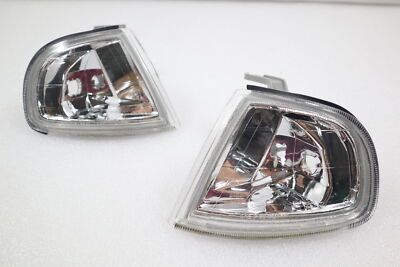 Clear Crystal Turn Signal/Corner Light For Honda Prelude 1992 1993 1994 95 1996