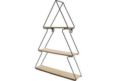 Wandregal aus Holz mit 3 Böden Test Vergleich +++ Wandregal aus Holz