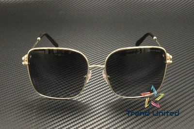 Pre-owned Tiffany & Co . Tf3094 6198t3 Pale Gold Grey Gradpolarized 58mm Women's Sunglasses In Grey Gradient Polar