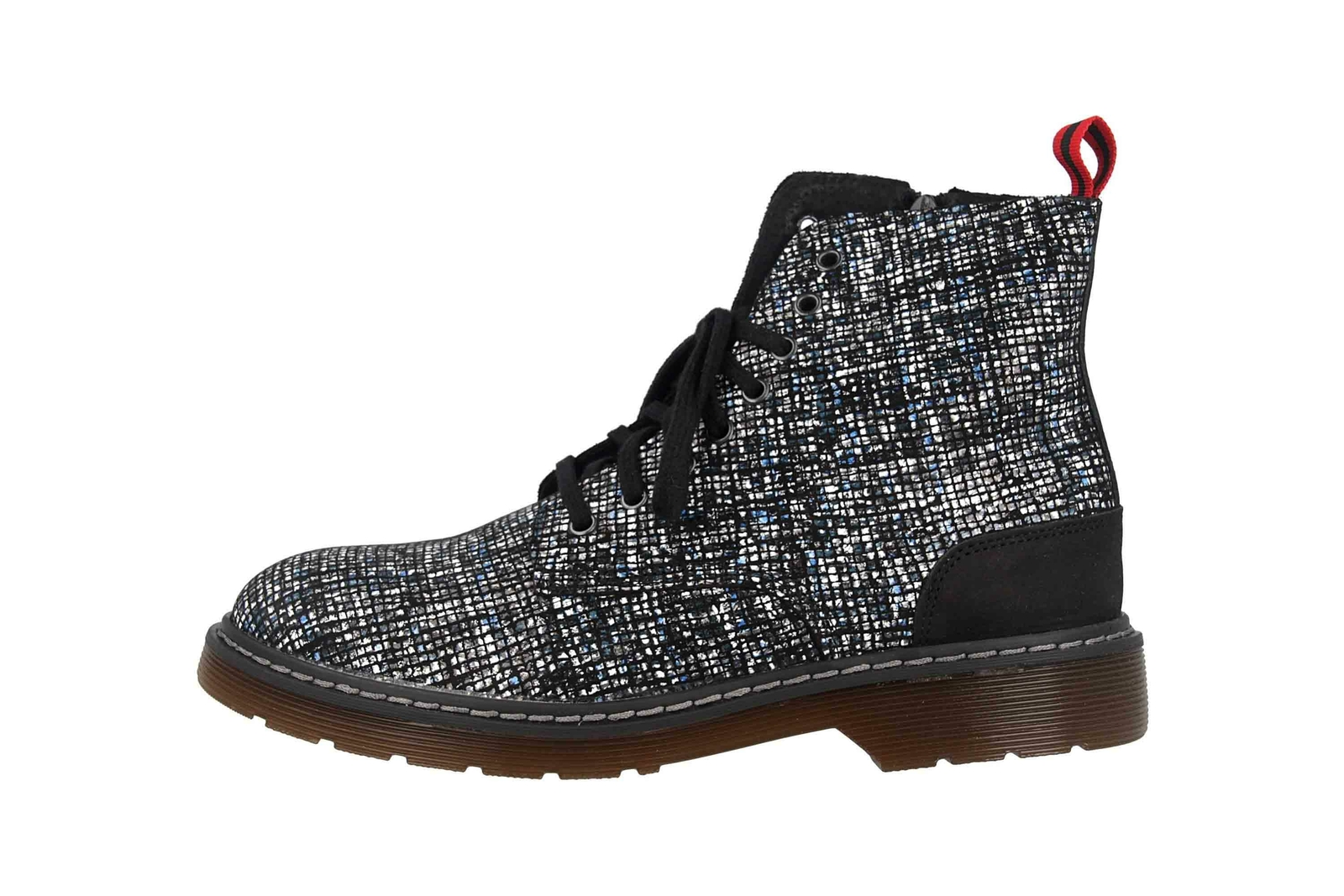 MANITU MANITU STIEFELETTEN 962056-0 DAMENSCHUHE ÜBERGRÖSSEN MEHRFARBIG