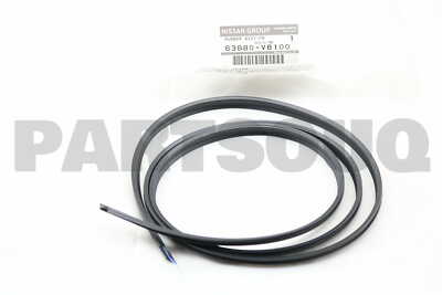 63880VB100 Genuine Nissan RUBBER ASSY-OVER FENDER,FRONT