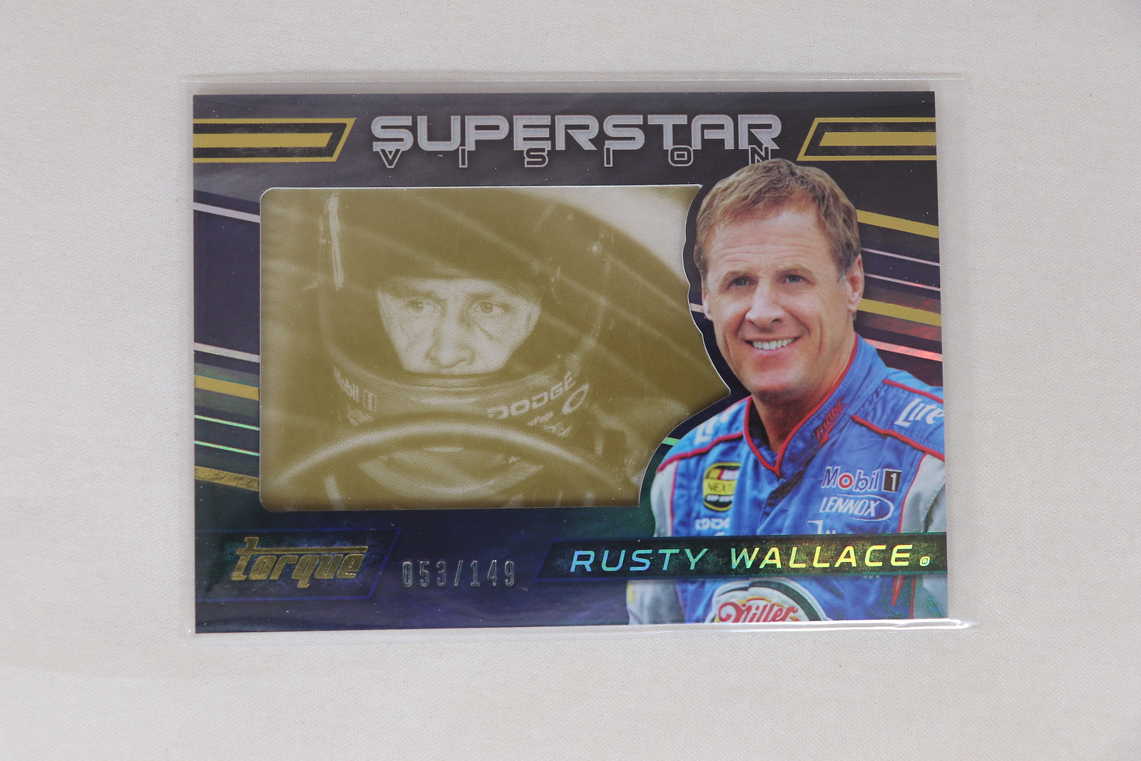 Rusty Wallace - 2016 Panini Torque Racing Superstar Vision Gold