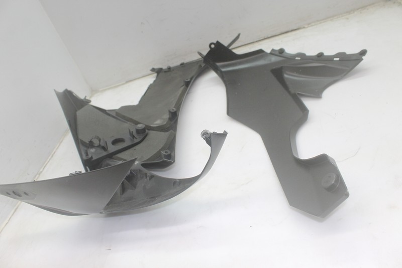 08-10 ZX10R RIGHT UPPER MID LOWER SIDE FAIRING COWL PLASTIC