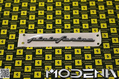 Emblem Badge Schriftzug Logo Abzeichen Pininfarina