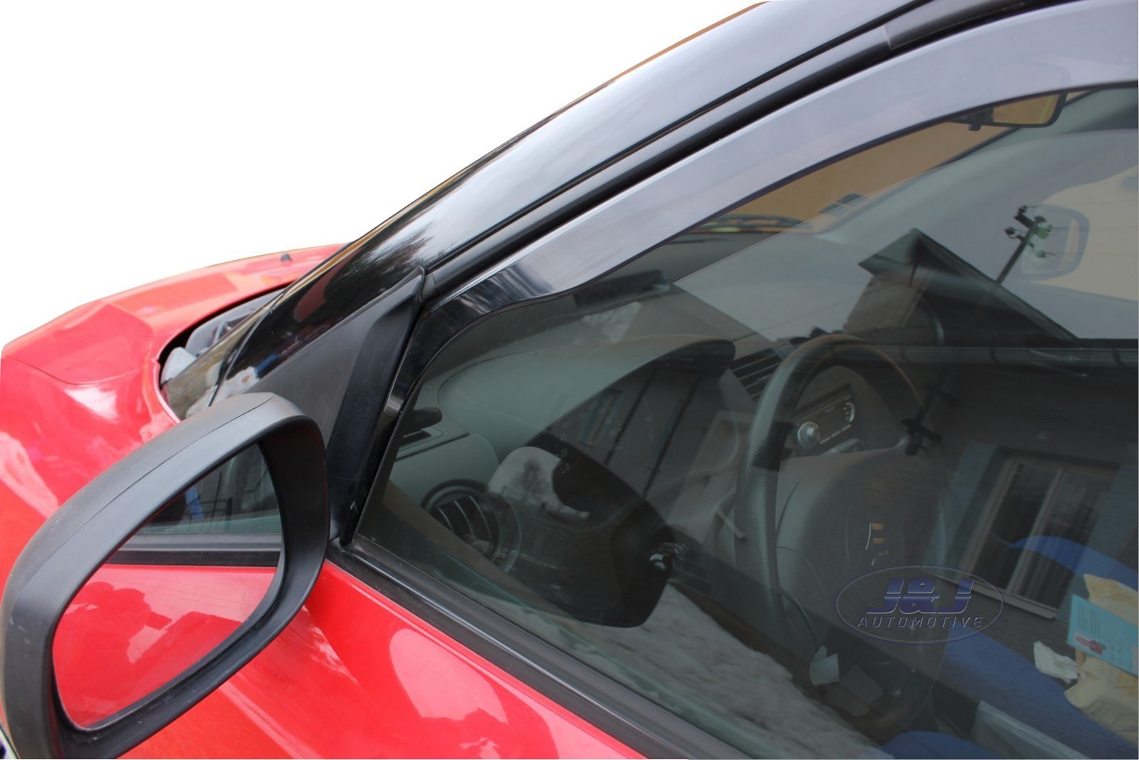 Suzuki Swift mk3 3Door 2005 2010 Front wind deflectors 2pc TINTED HEKO