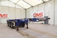 2017 (56 PLATE) Dennison TRIAXLE SLIDING SKELETAL 3-AXEL  Trailers