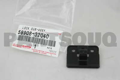 Se 5890832040 Genuine Toyota LOCK SUB-ASSY, CONSOLE COMPARTMENT DOOR