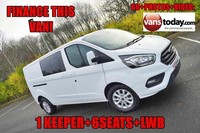 2022 Ford Transit Custom 2.0 Transit Custom 320 Limited EcoBlue + 6 Seat Combi V