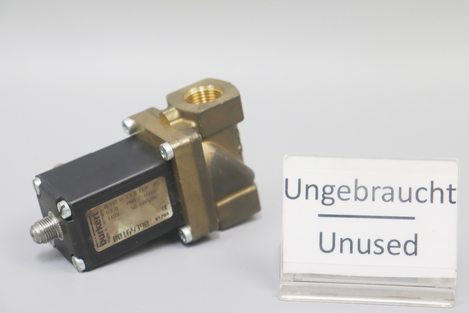 Bürkert 00169390 Solenoid Valve 0280 A 13,0 Fkm M5 110V 8W 2-16bar 