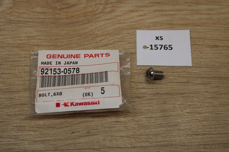 Kawasaki 92153-0578 Bolt Nos Neu Genuine Xs15765