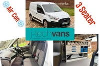 2019 Ford Transit Connect T220 1.5 EcoBlue 75ps Van ***Rear Racking / 3 Seater**