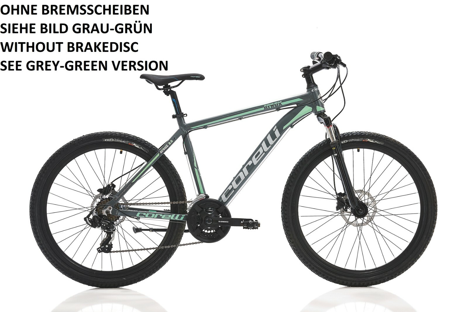 27,5 MOUNTAINBIKE ALUMINIUM FAHRRAD GT MTB, 21 GANG SHIMANO , PROMAX BREMSEN TOP