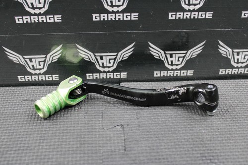 2009 09-11 KAWASAKI KX450F HAMMERHEAD FORGED GREEN SHIFT LEVER GEAR CHANGE PEDAL