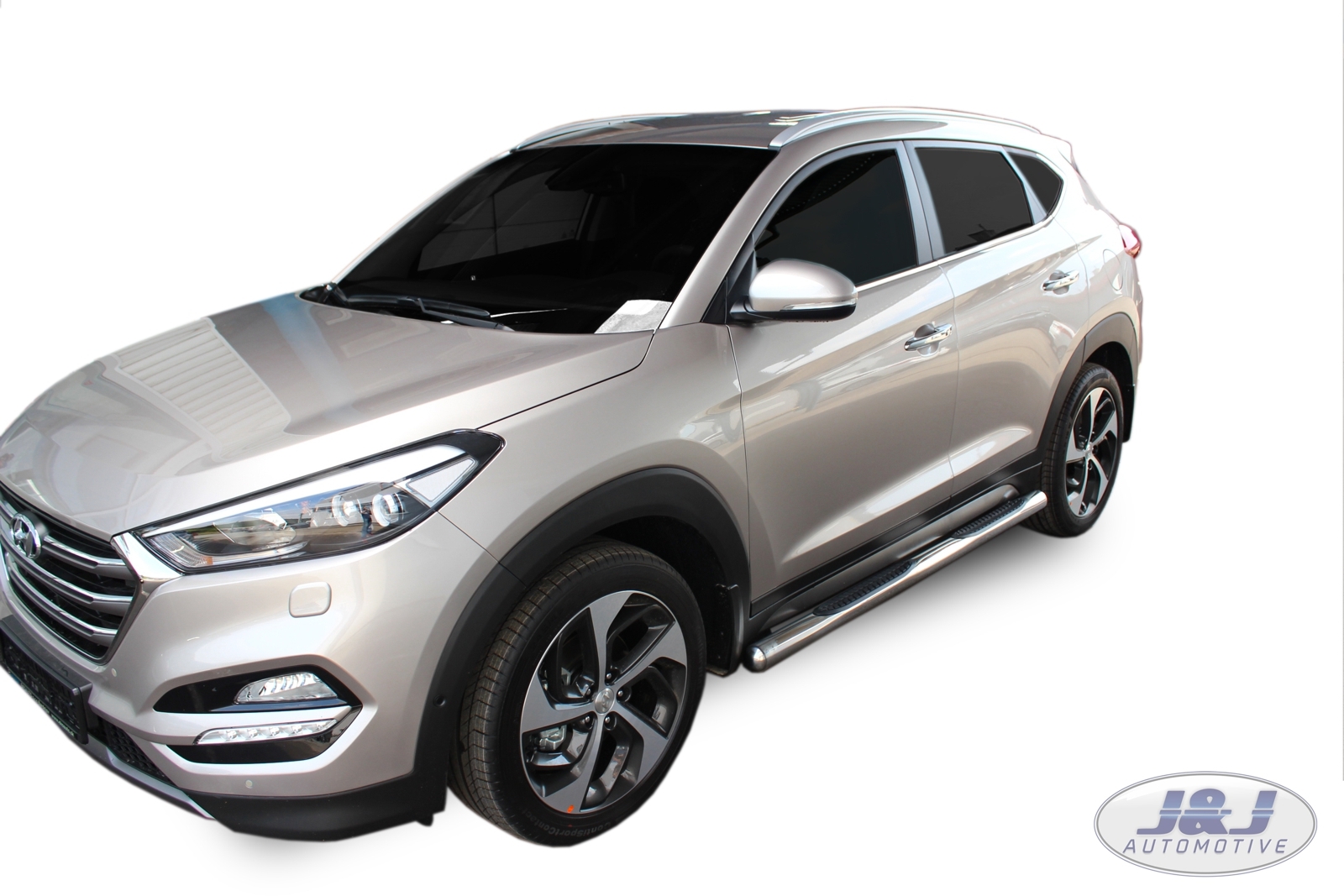 SB361 Hyundai Tucson 20159/2020 Luxury Chrome Side Steps Bars Running