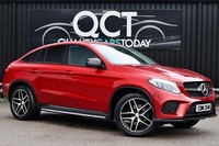 Mercedes GLE 350d AMG Line 4Matic Coupe * Designo Red + Night Pack + Nappa *