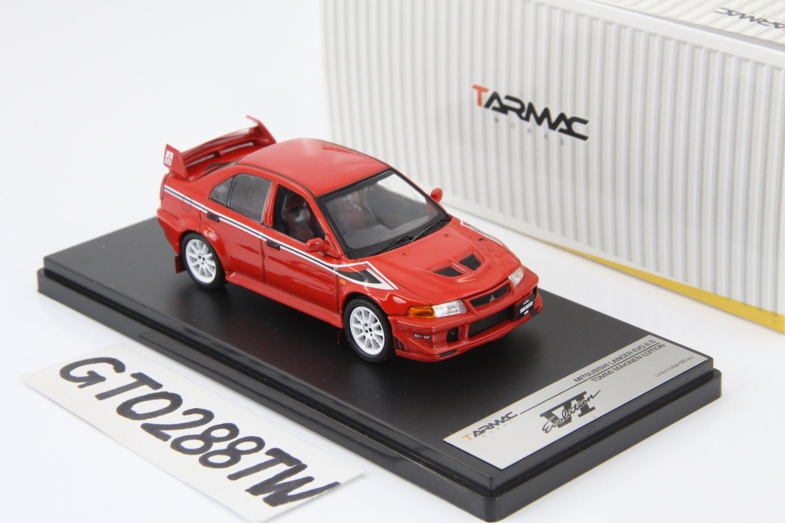 Tarmac 1:43 Mitsubishi Lancer Evolution VI EVO 6.5 Tommi