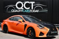 Lexus RC F 5.0 V8 Carbon Edition + Solar Flare Orange +Lexus Main Dealer History