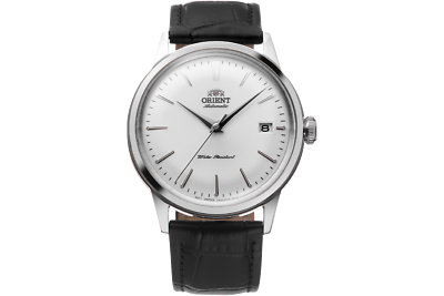 Pre-owned Orient Bambino Version 7 38mm Ra-ac0m03s10b Ra-ac0m03s White Dial