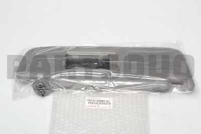 7431060890B1 Genuine Toyota VISOR ASSY, RH 74310-60890-B1 | eBay