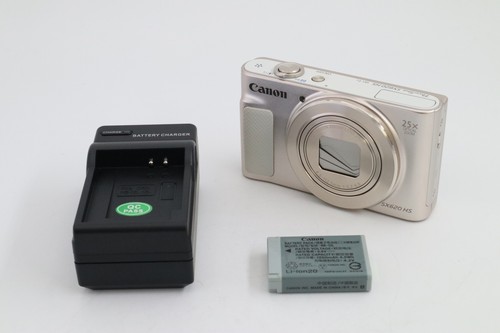 Canon PowerShot SX620 HS ジャンク品 Canon PowerShot SX620 HS Silver White 20.2MP Digital Camera