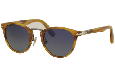 PERSOL PERSOL TYPEWRITER-EDITION 3108-S 960/S3 SUNGLASSES MEN'S BROWN/POLARIZED 49MM