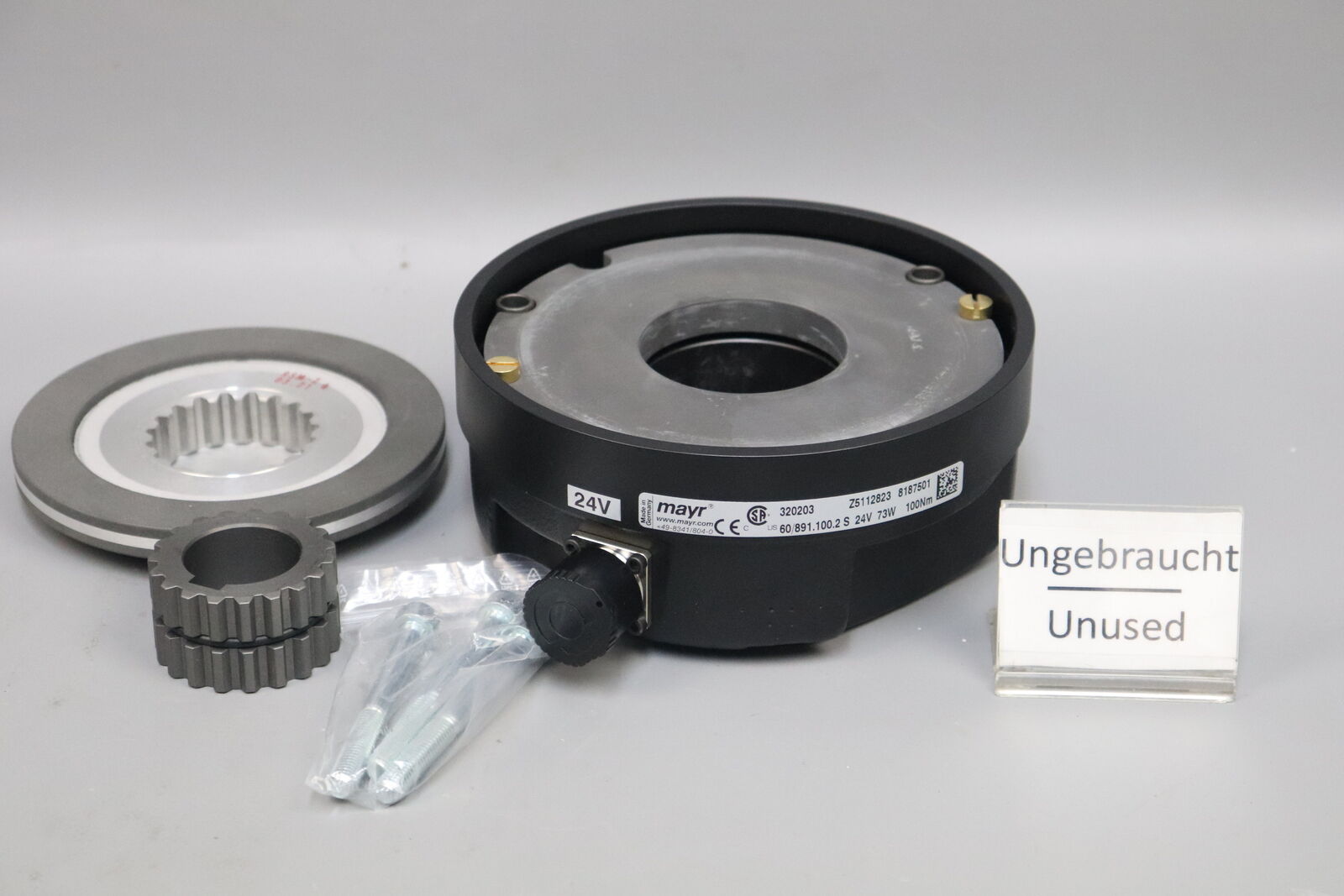Mayr ROBA-Stop-M 60/891.100.2 S Holding Brake 8187501 24V Mayr ROBA-Stop-M 60/891.100.2 S Holding Brake 8187501 24V