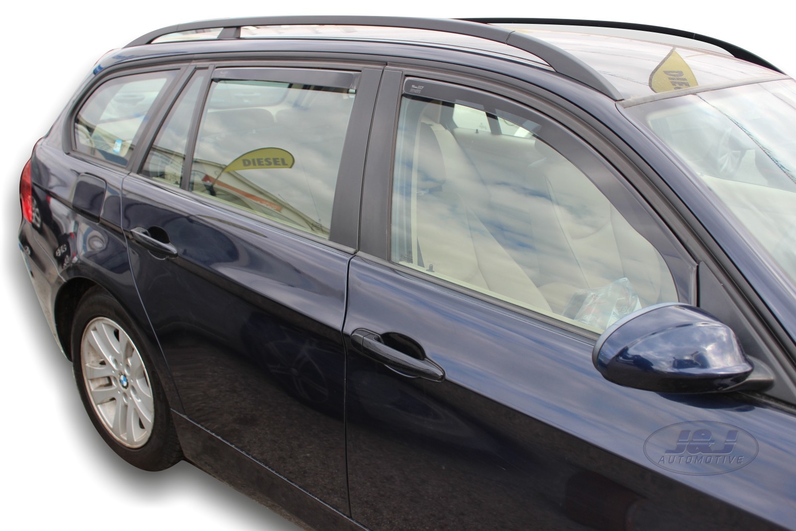 DBM11143 Bmw E91 3series estate 05 2013 wind deflectors 4pc set TINTED HEKO 5905784872582 eBay