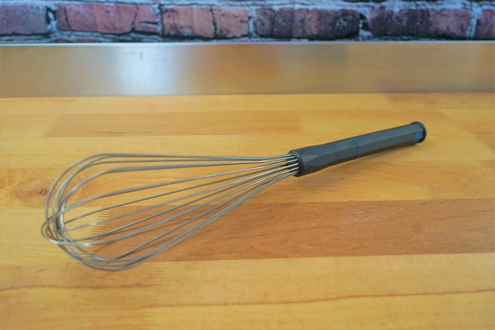 Schneebesen Rührbesen XXL 45cm, schwere Qualität Edelstahldrähte Kunststoffgriff