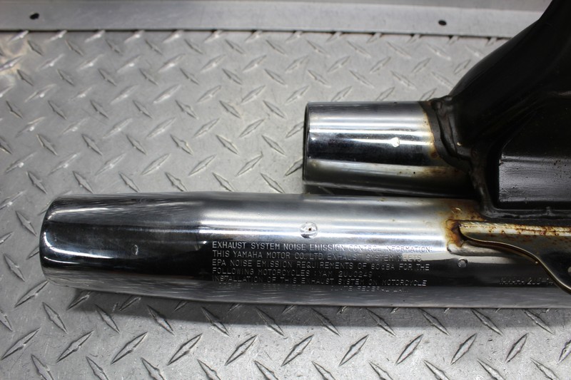 の*ん様 YAMAHA 1988 YAMAHA ROUTE 66 XV250 EXHAUST MUFFLER & HEADERS | eBay